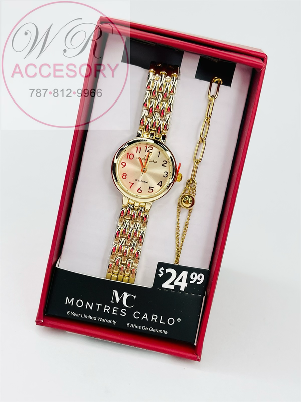 Gift Box Watch + Bracelet #54841-JB