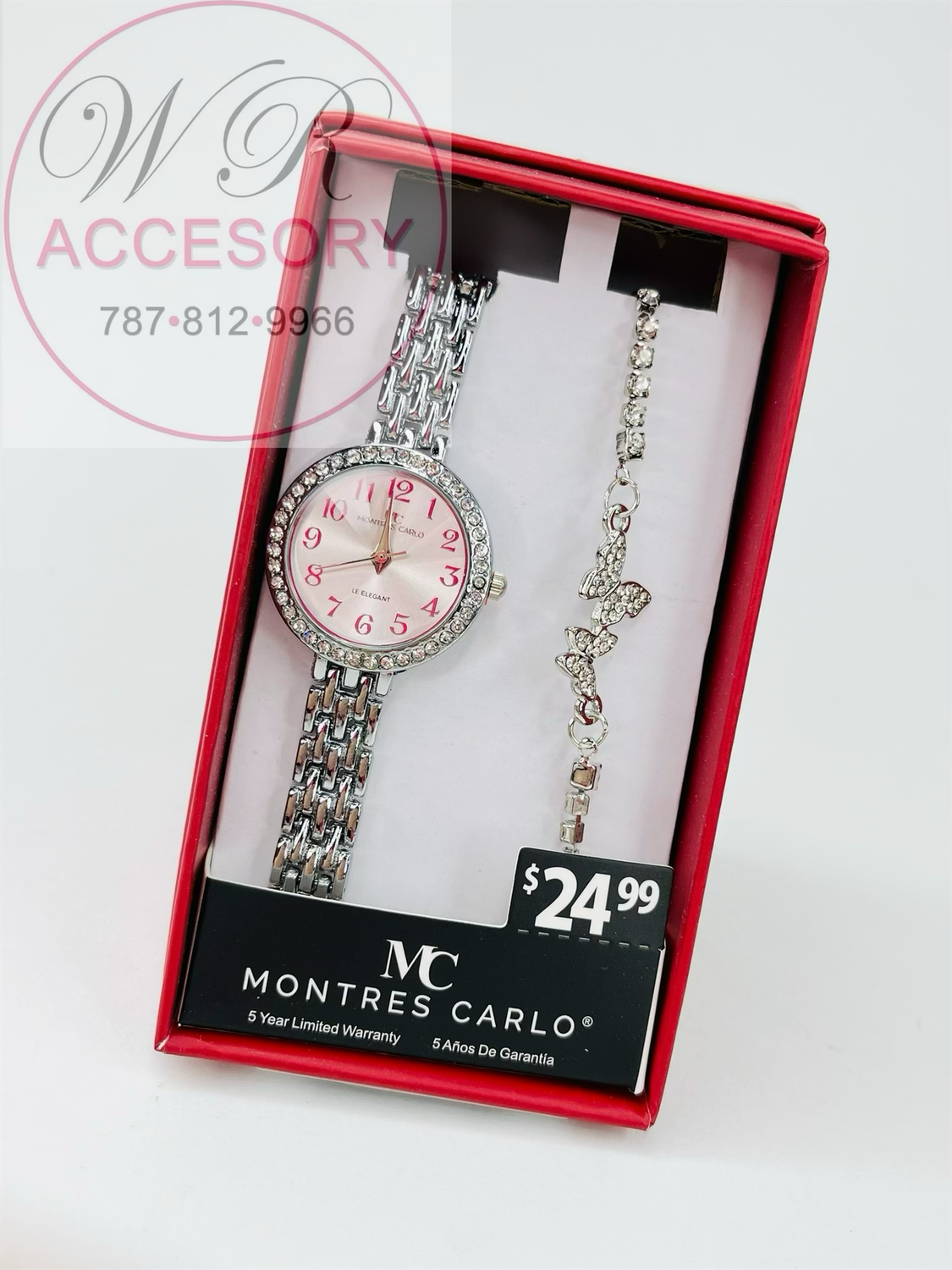 Gift Box Watch + Bracelet #54812-JB
