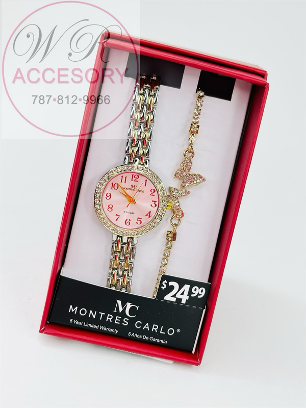 Gift Box Watch + Bracelet #54813-JB