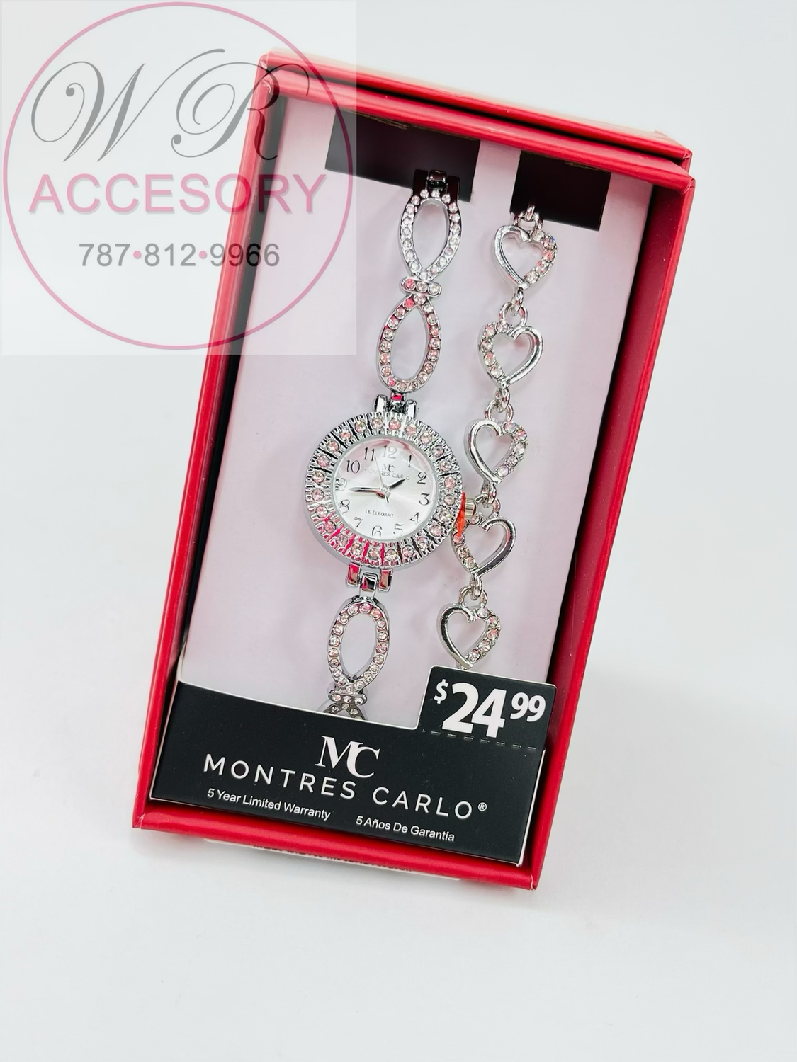 Gift Box Watch + Bracelet #54822-JB