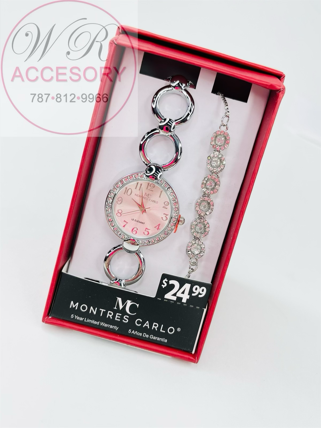 Gift Box Watch + Bracelet #54832-JB