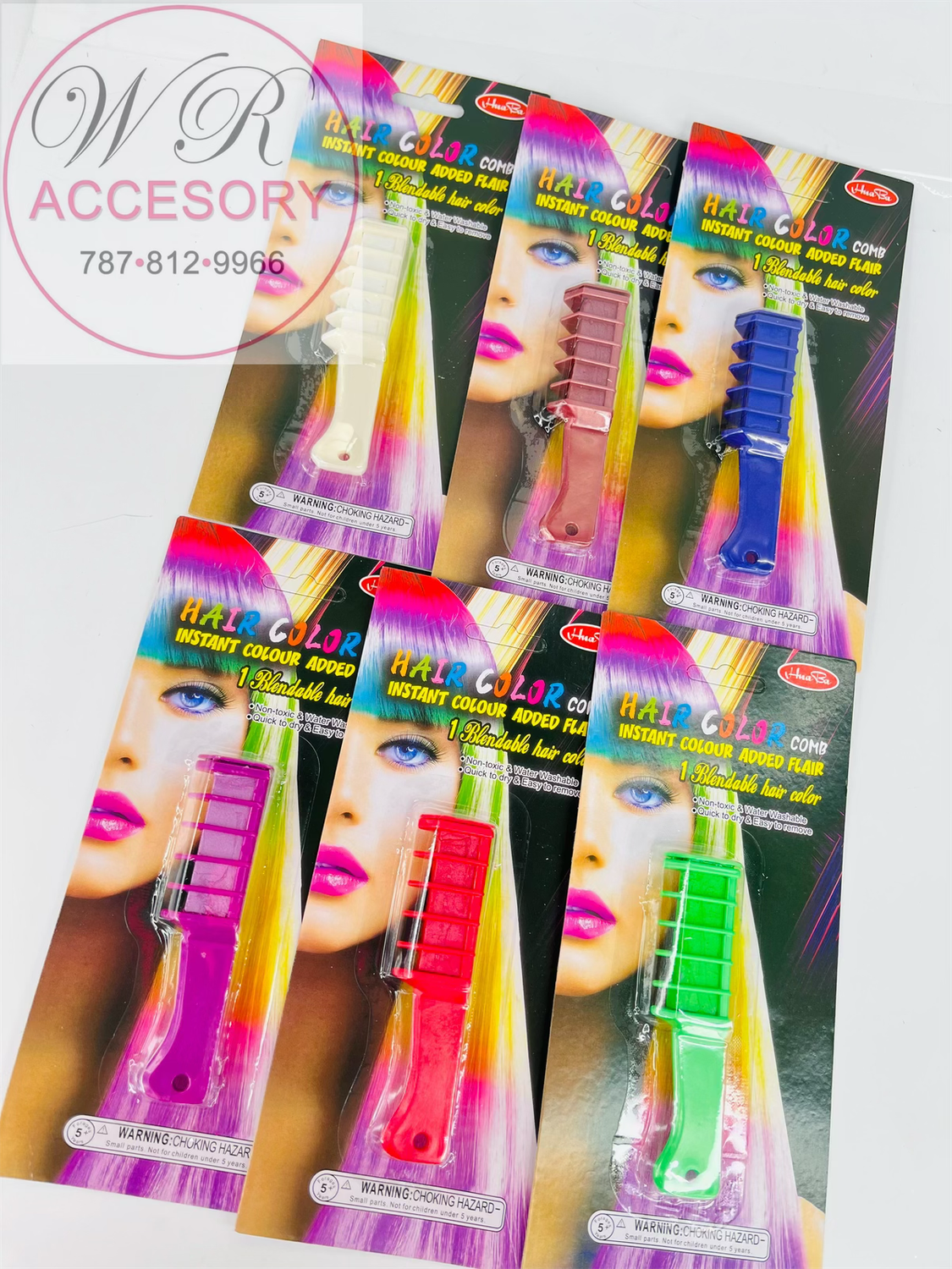 KNV-7523 Hair Chalk 12 pcs