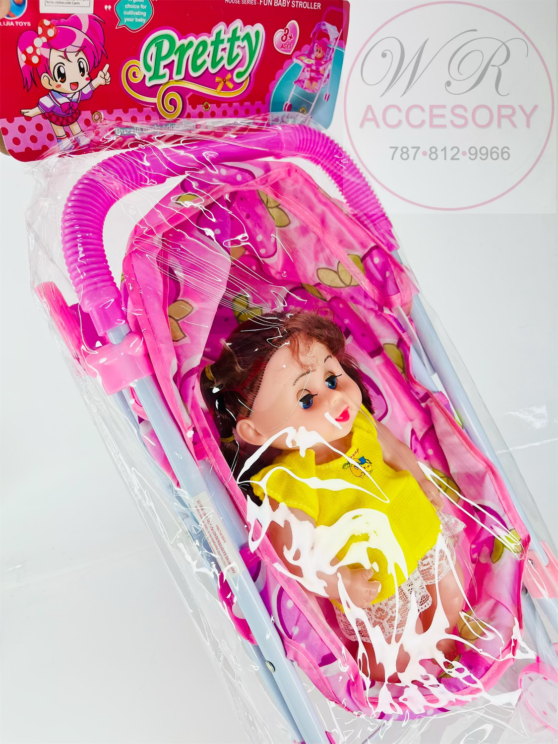BS-15 Fun baby stroller (Rosa)
