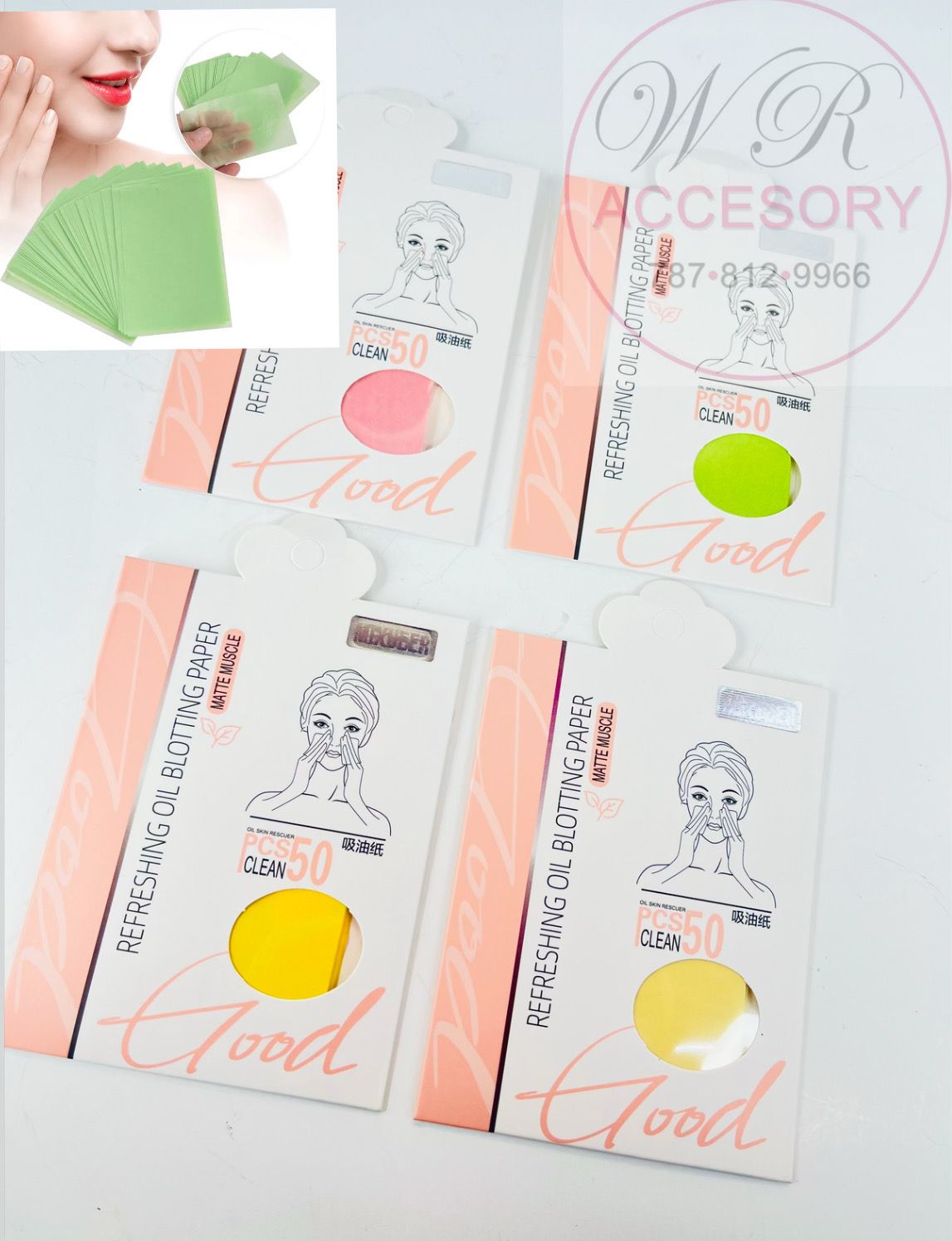 RNT-0968R Refreshing Oil Blotting paper 