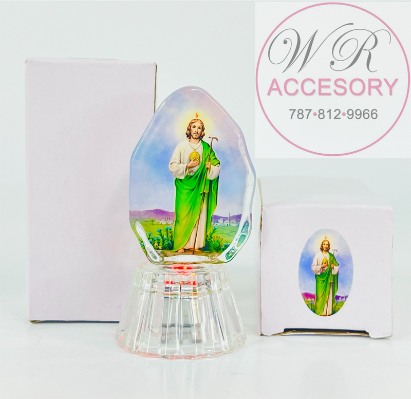 PKC9221SJ- Figuras de imágenes religiosas con luces led 12Pcs 