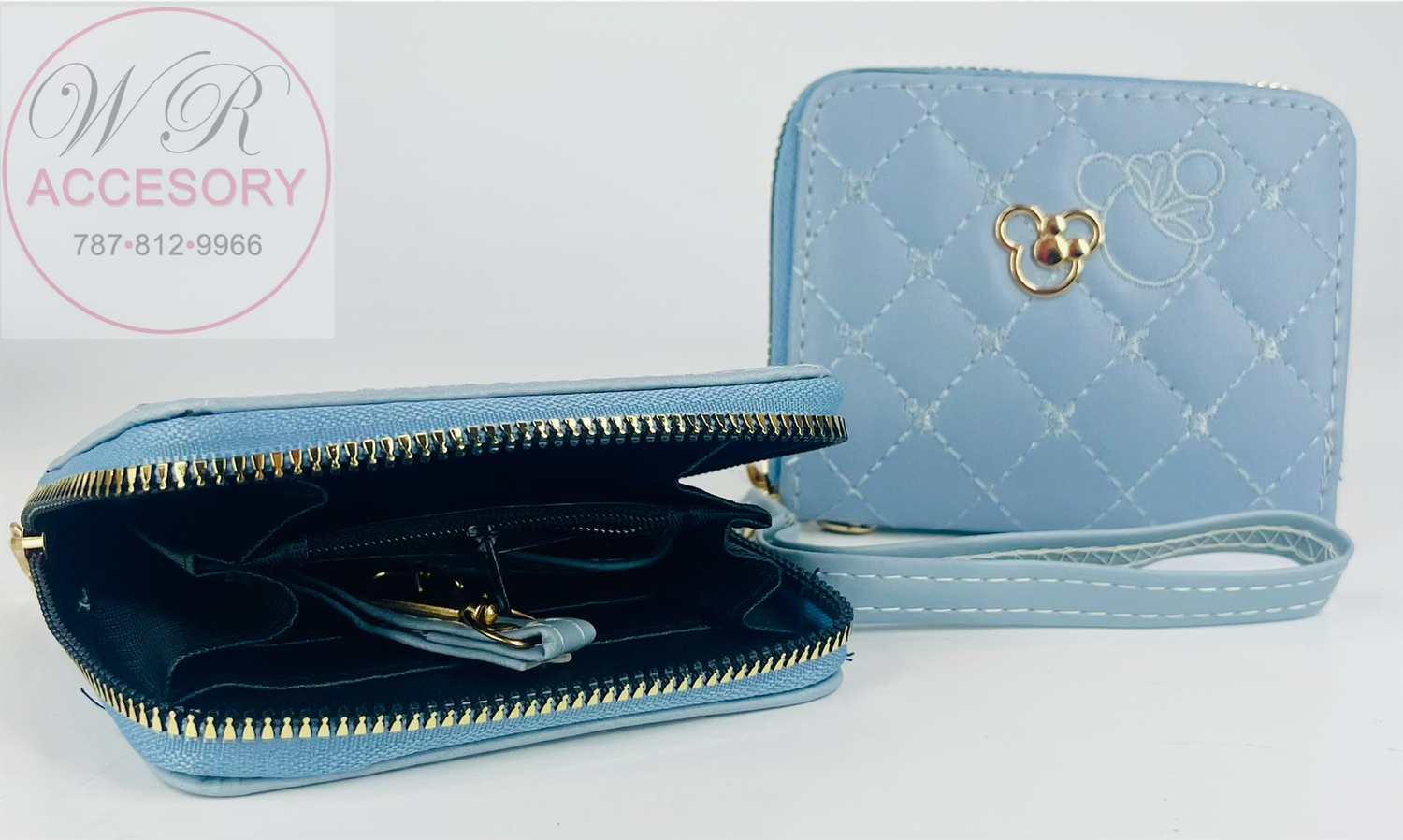 RBG-0557R/ RBG-0558R Wallet mini Azul 