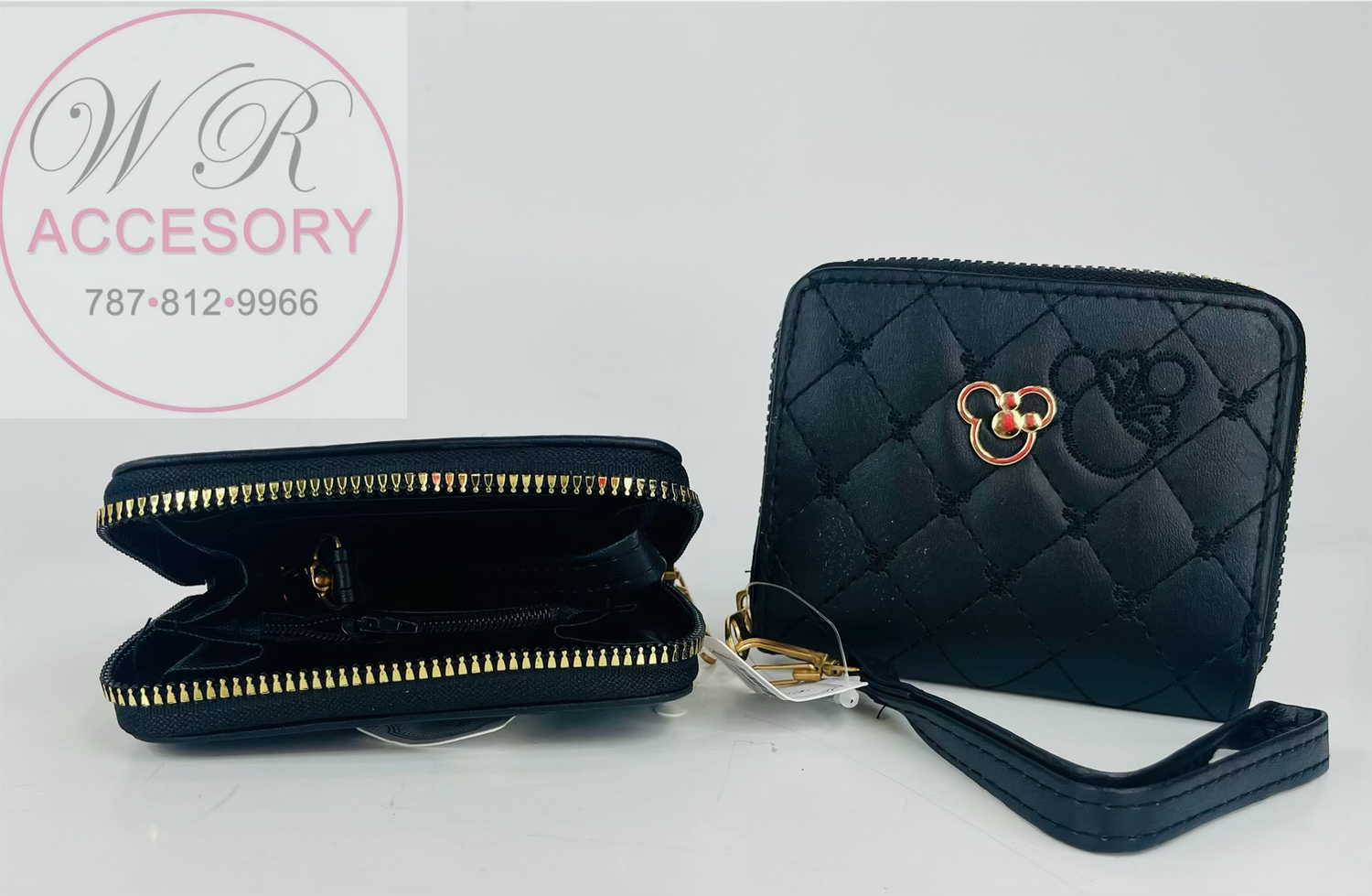 RBG-0557R/ RBG-0558R Wallet mini negro 