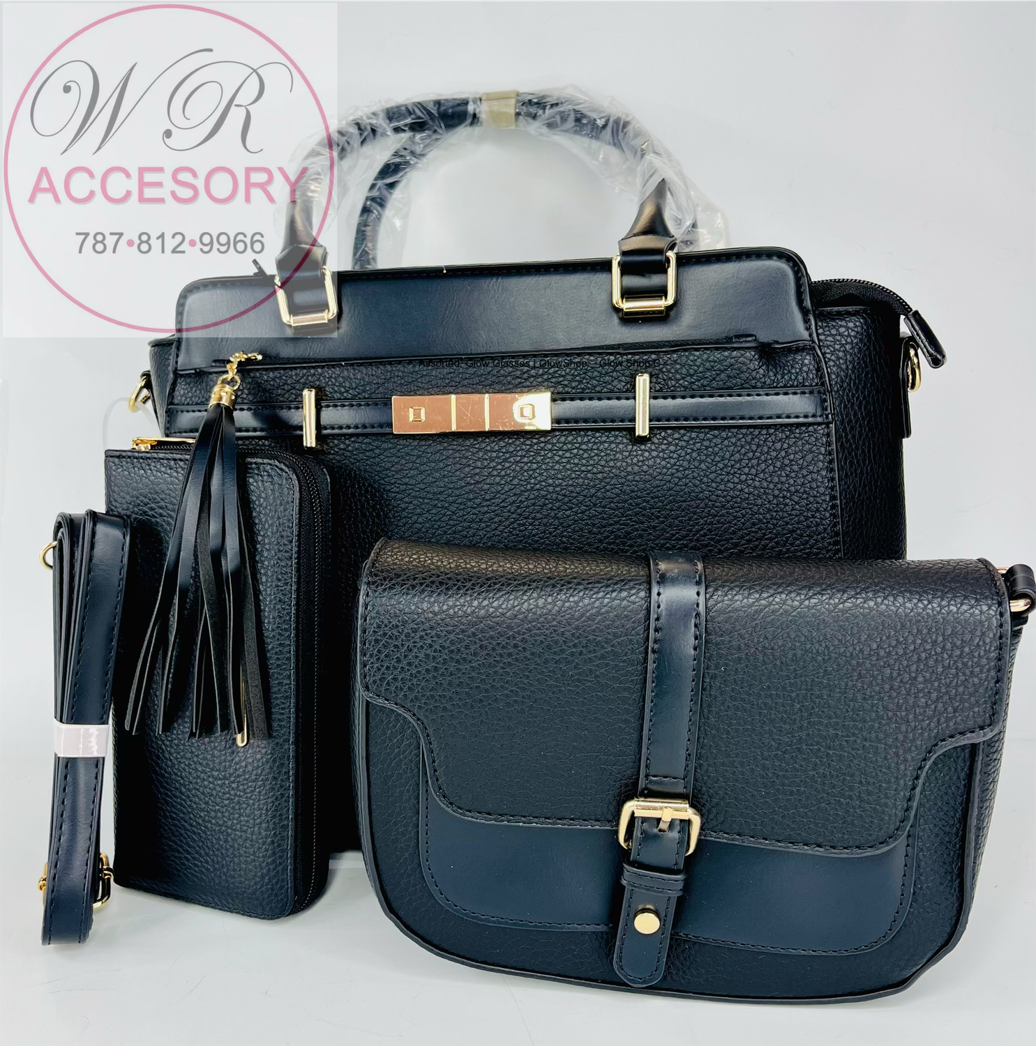 S2093 BK Black Trio 