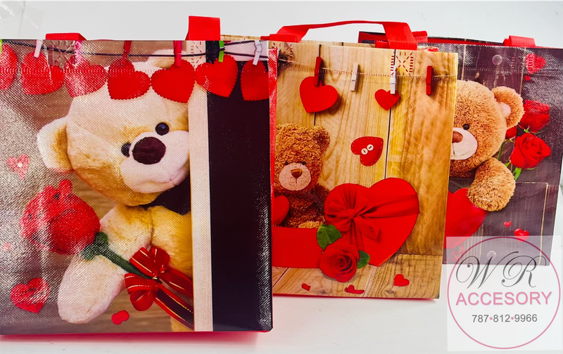 SSB-0493 Bolsas de regalo Plásticos Reusables 24pcs