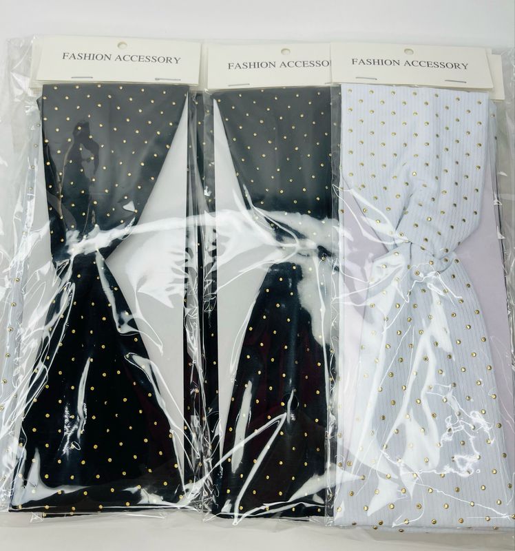 SHW-0067BW bandas para el cabello