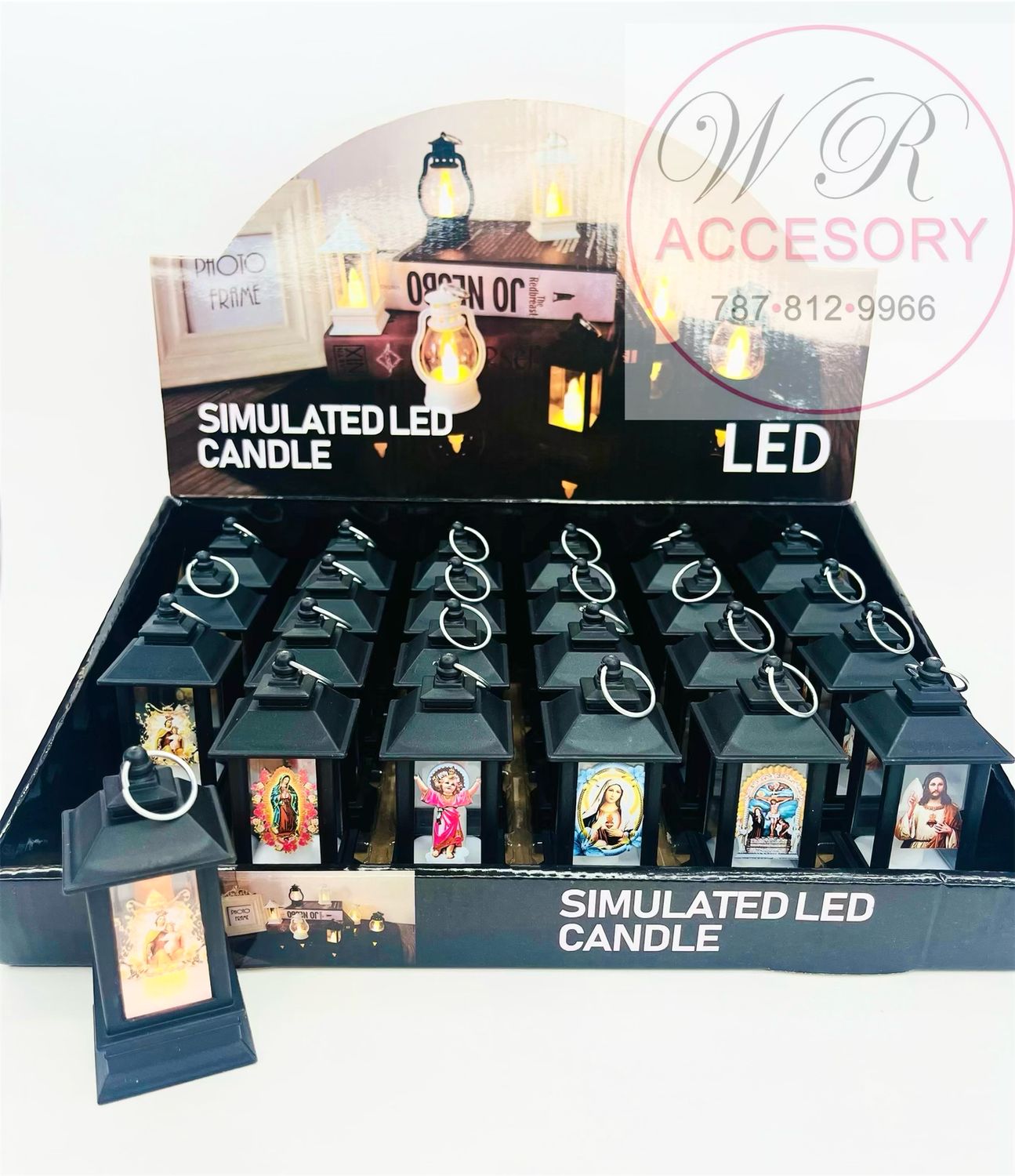 KNV-8228 simulated led candle 24 pcs