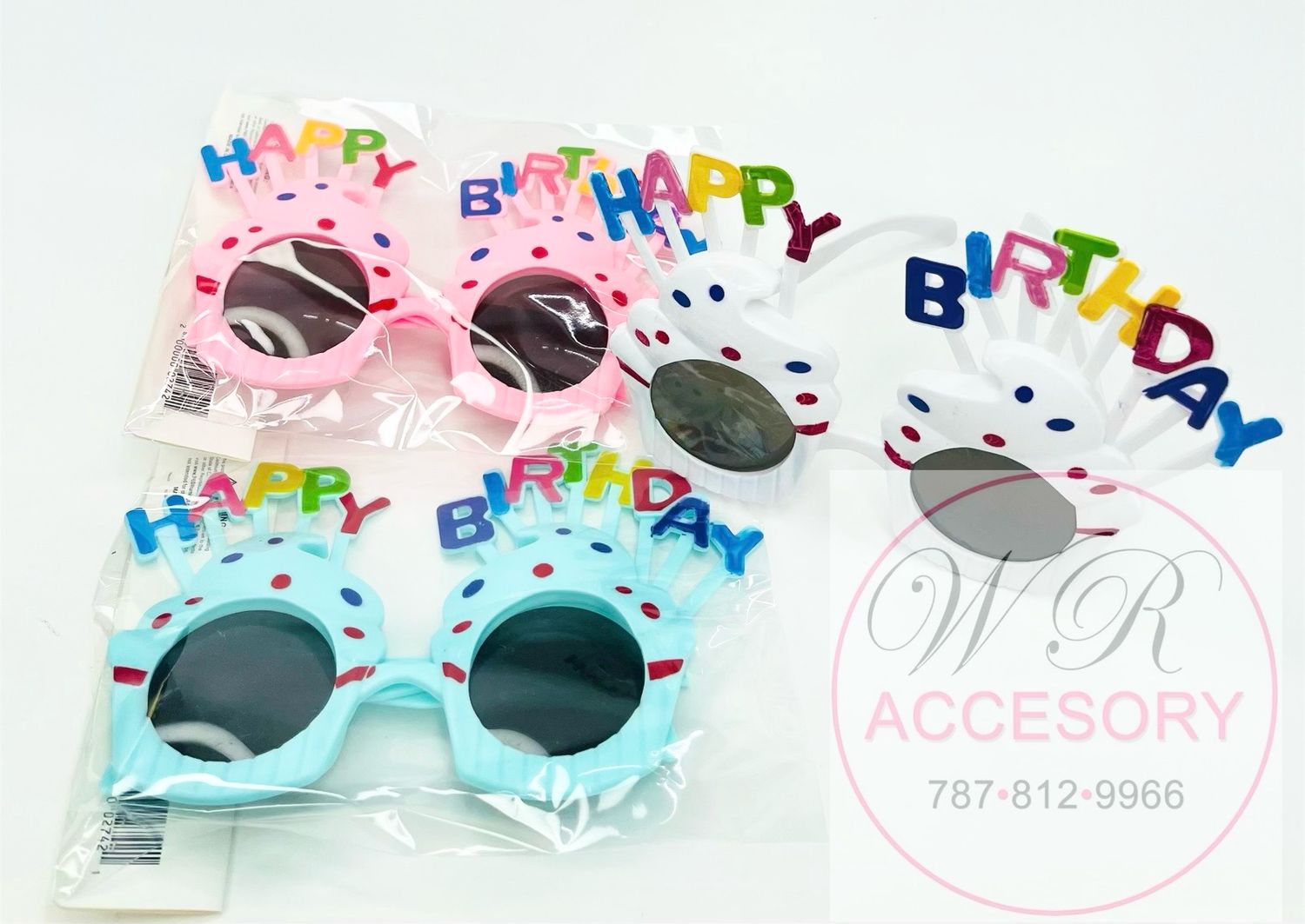 KNV-8692 GAFAS DE HAPPY BIRTHDAY 12 pcs