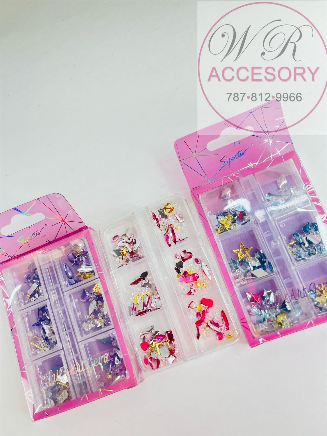 UNL-2419 NAIL ART GEMS 