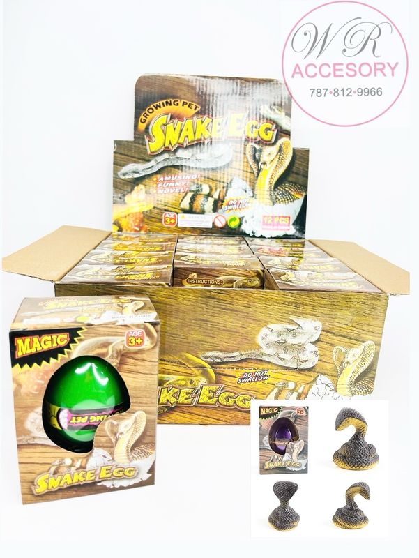 PTOY9234-2 SNAKE EGG