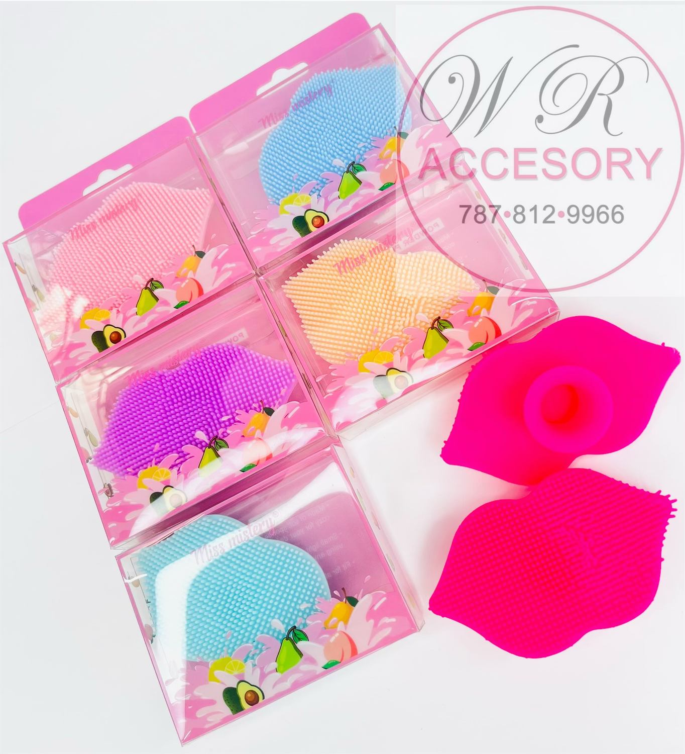 ETC-2521 Silicone facial cleansing pad