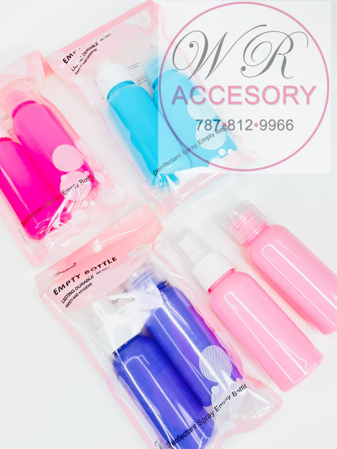 ETC-2711 Travel Bottle set