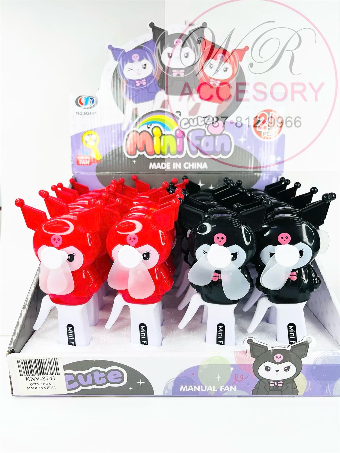 KNV-8741 mini fan (24 pcs)