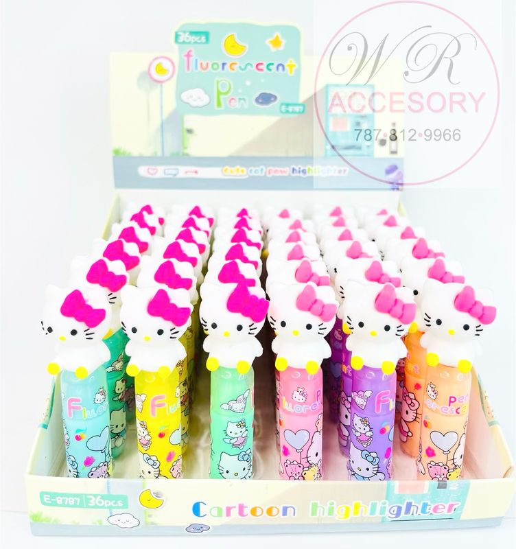 KNV-9093 Highlighter Kitty (36pcs)