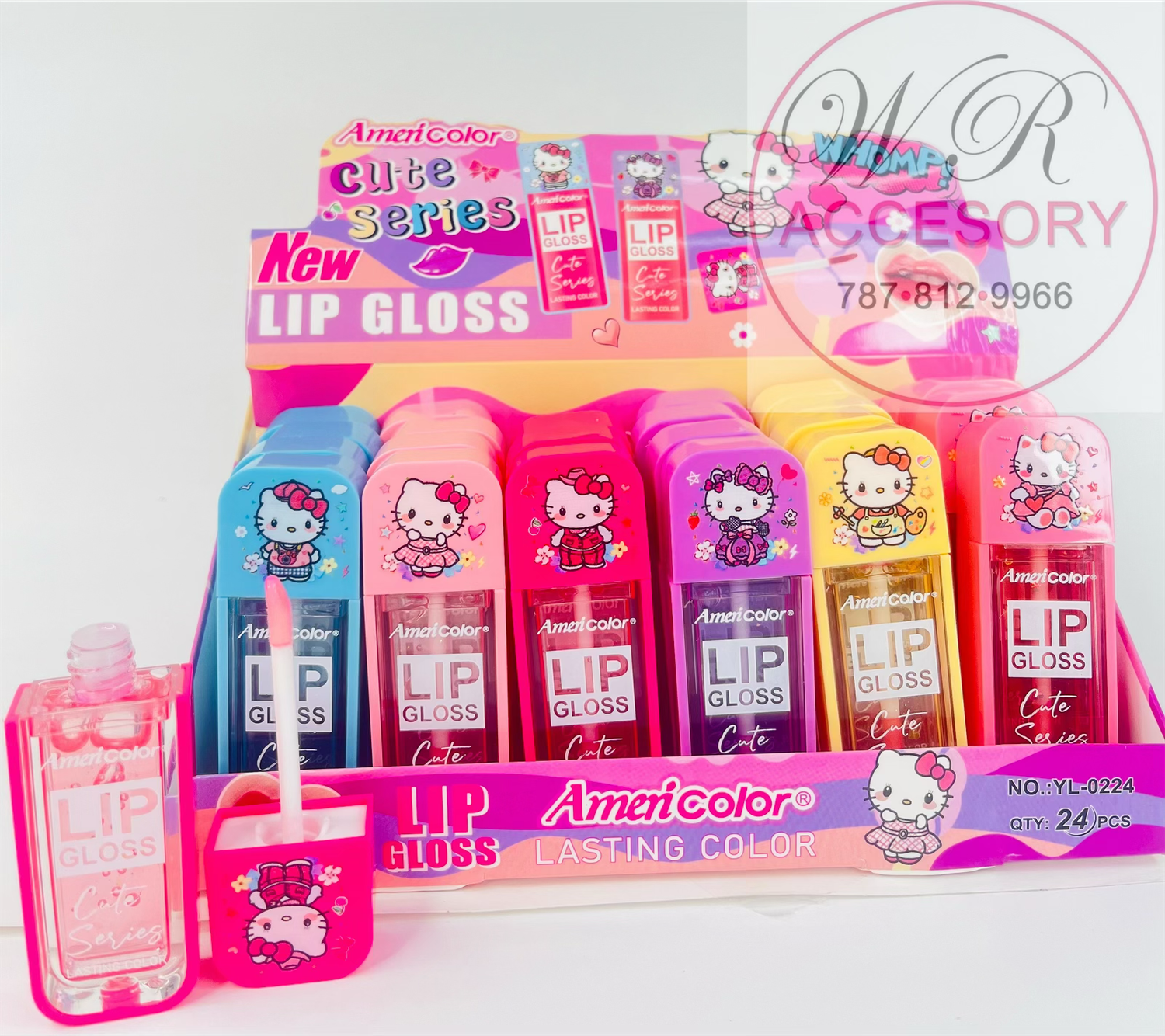 KNV-9011 Lipgloss (24pcs)