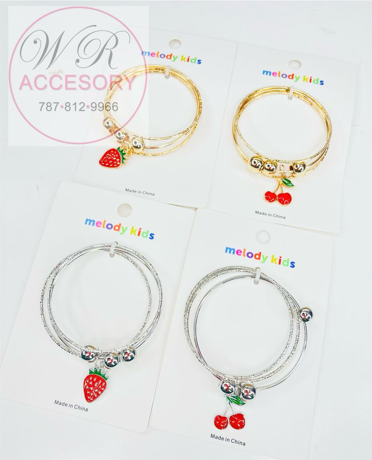 BK6067 pulseras de niñas 