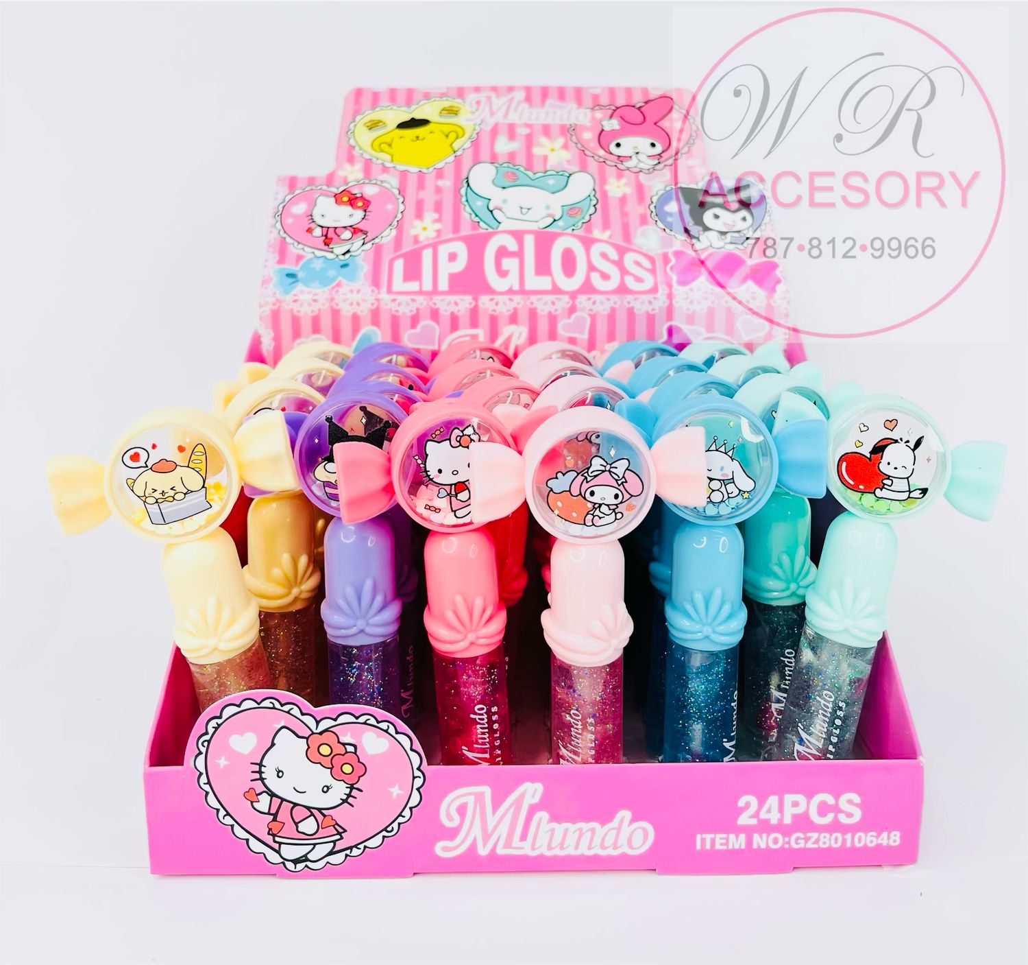 DNV-2710 lip gloss (24 PCs)