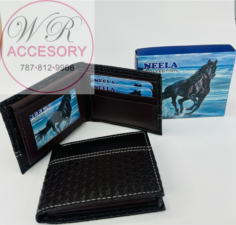 CH BROWN WALLET DE CABALLERO 