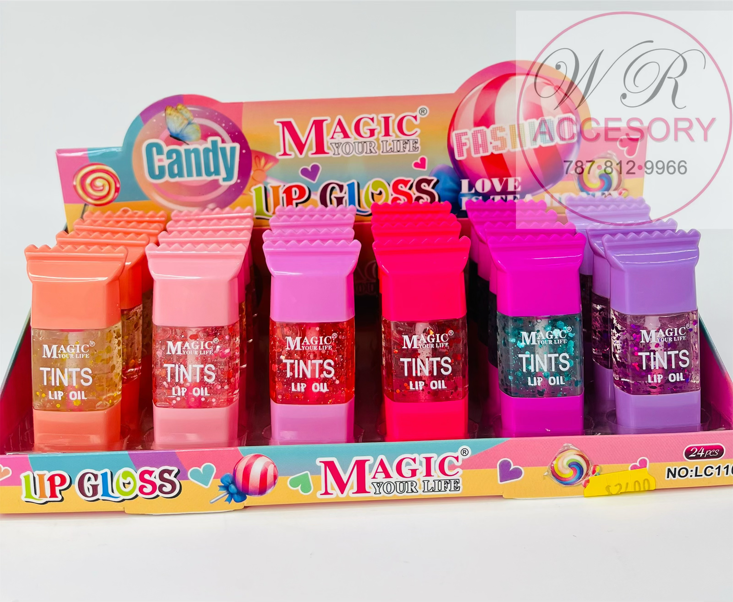 PLIP9788 lip gloss (24pcs)