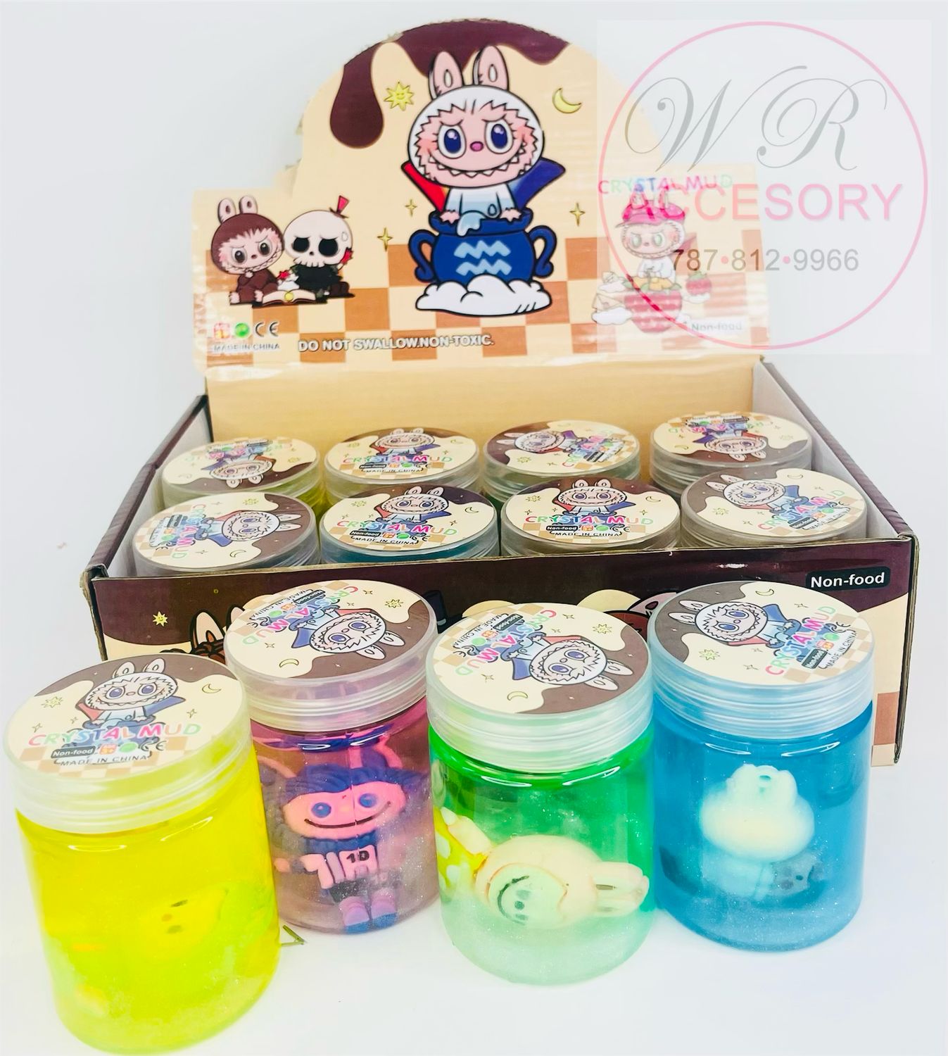 SNT-2143 slime la bubu(12 pcs)