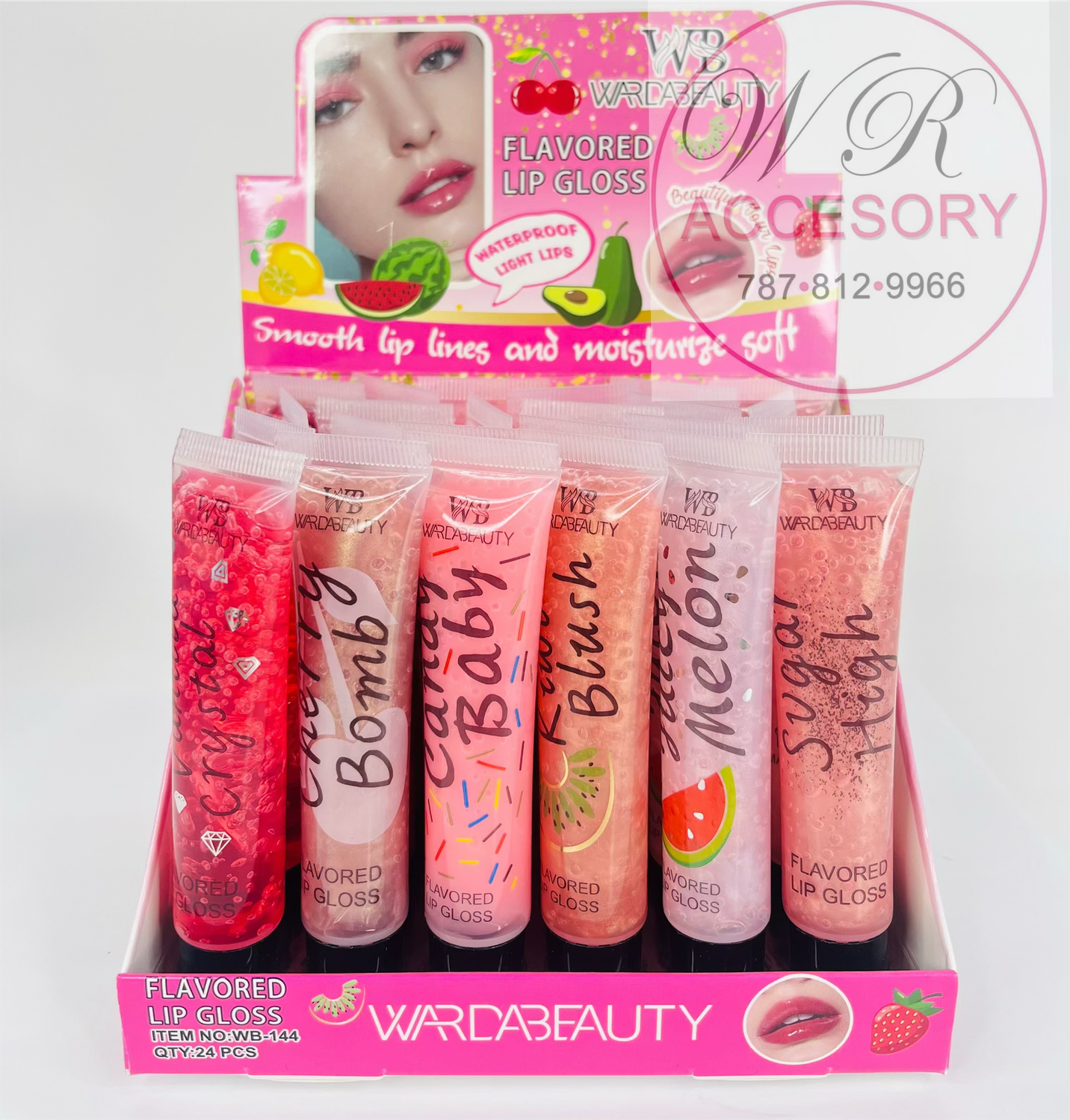 SCS-0668 (24 pcs) lip gloss 