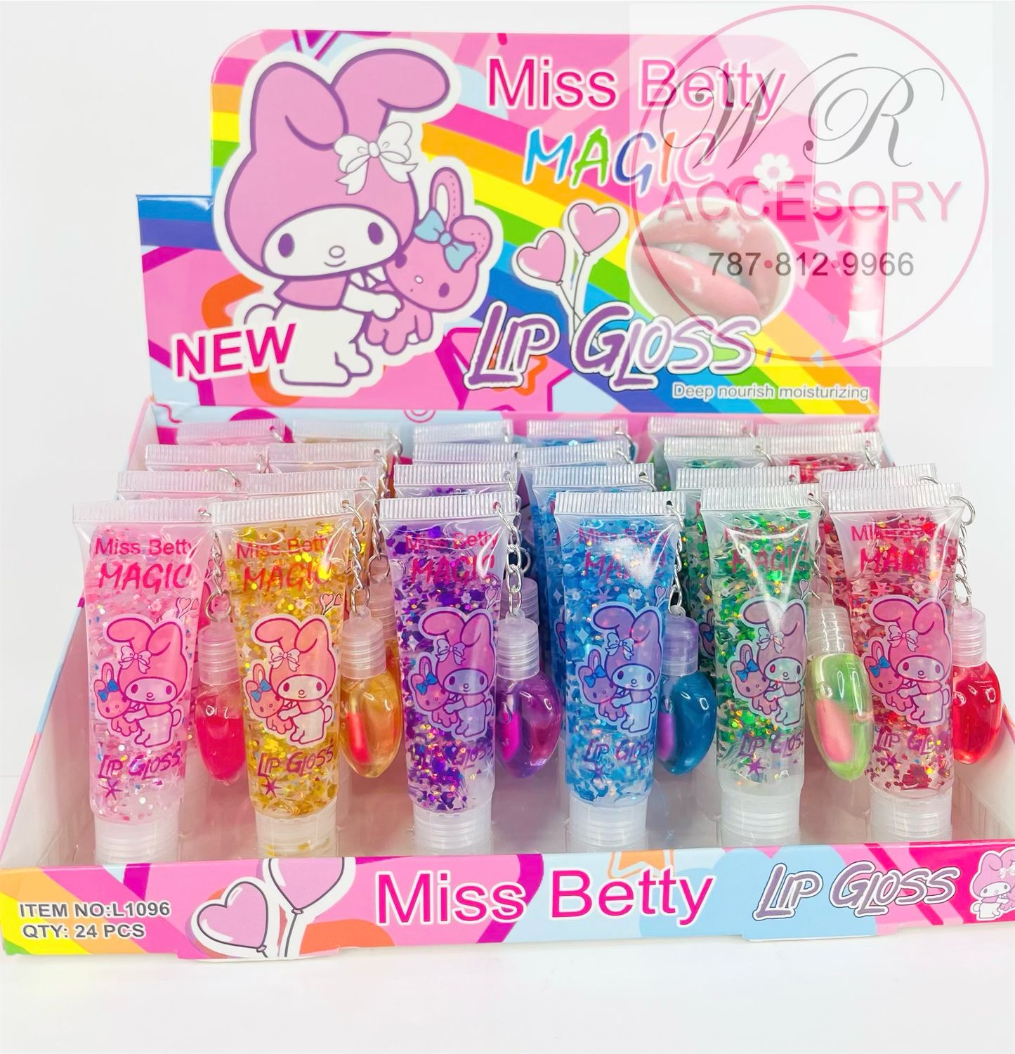 RCS-0468 lip gloss (24 pcs)