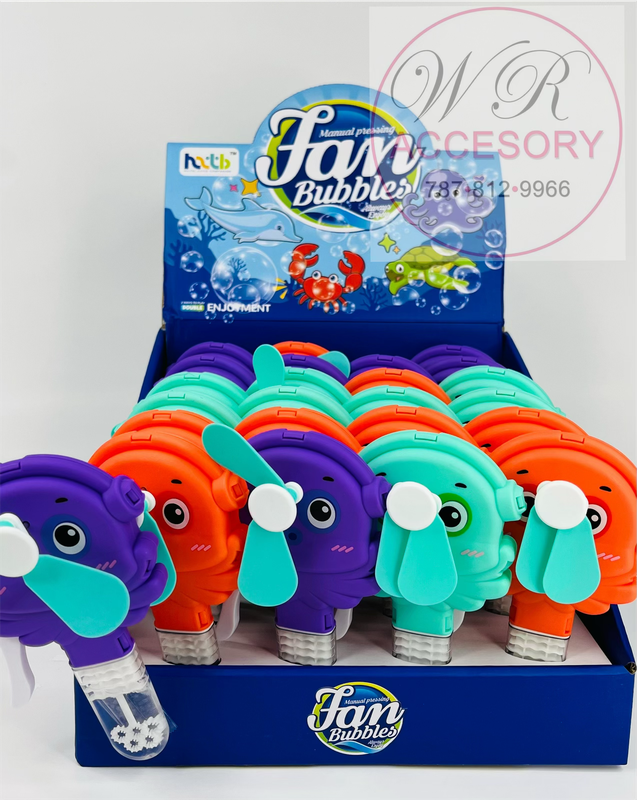 SNT-2020 fan bubbles  pulpo(24 pcs)