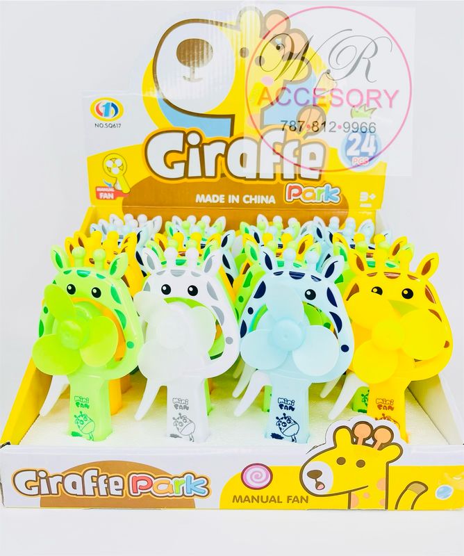 KNV-6047 mini fan jirafa (24 pcs) 