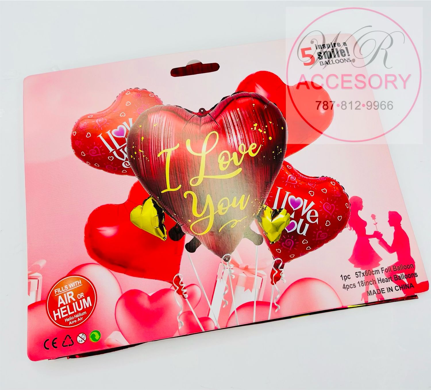 ETC-2764 globos (5pcs) 