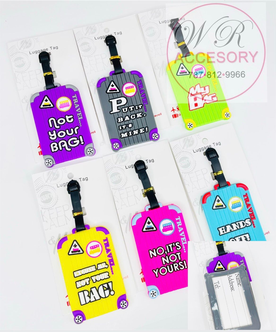 Etc-2086 luggage tag 