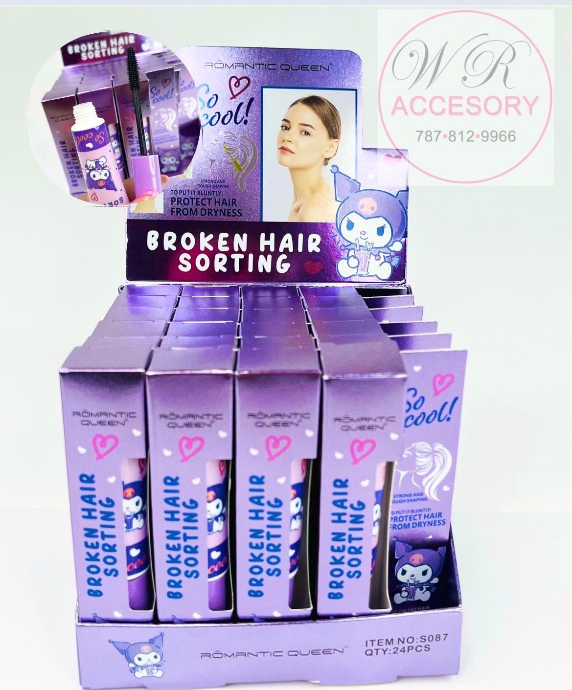 RCS-0379 Protect Hair from Dryness / Gel para el Cabello  (24pcs)