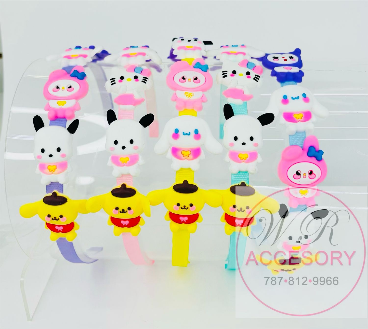 YHB-3106 diademas Kitty