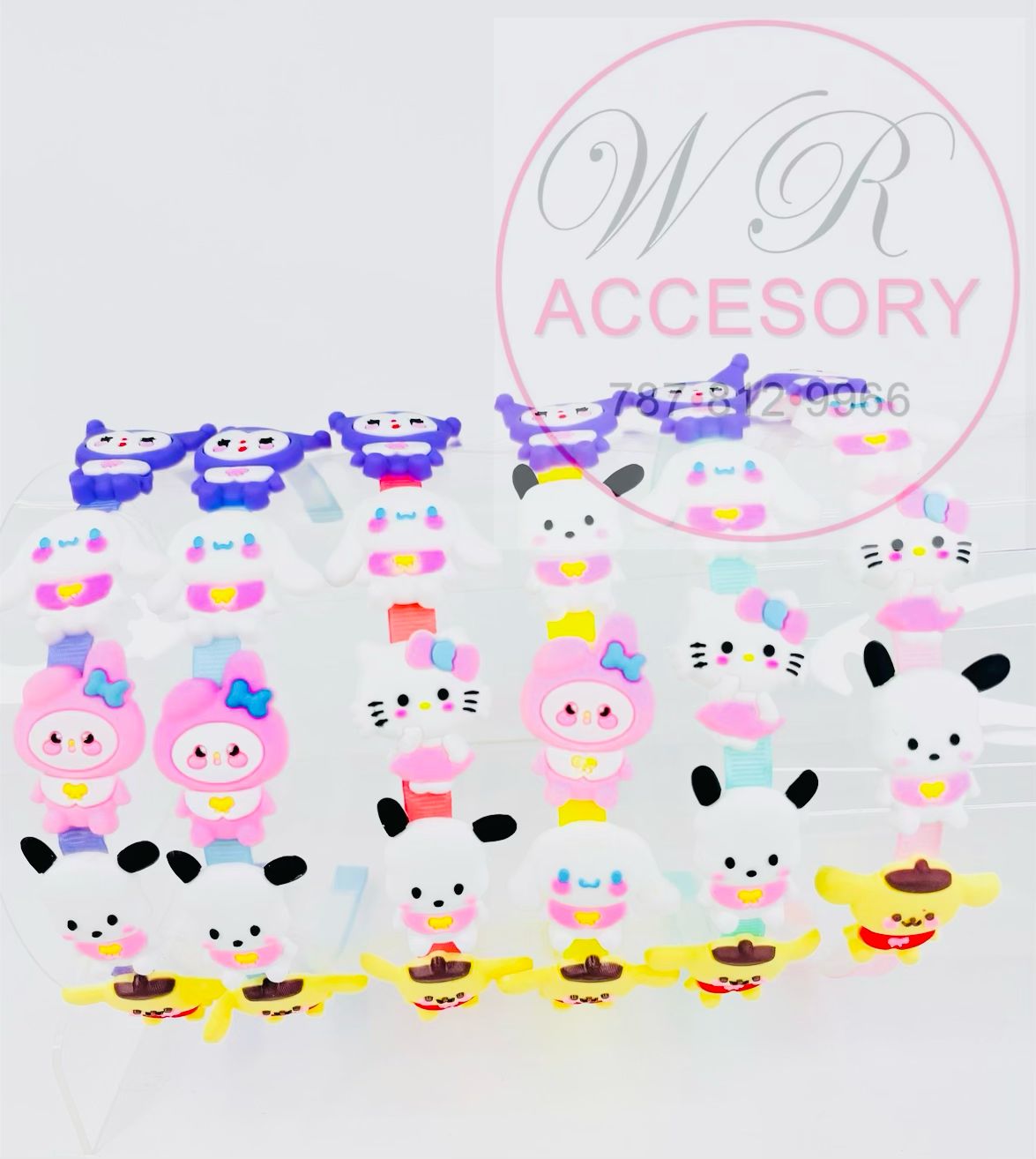 YHB-3106 diademas Kitty