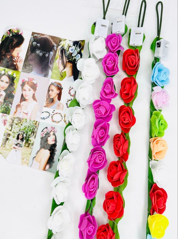 RHB-0419R flores para el cabello