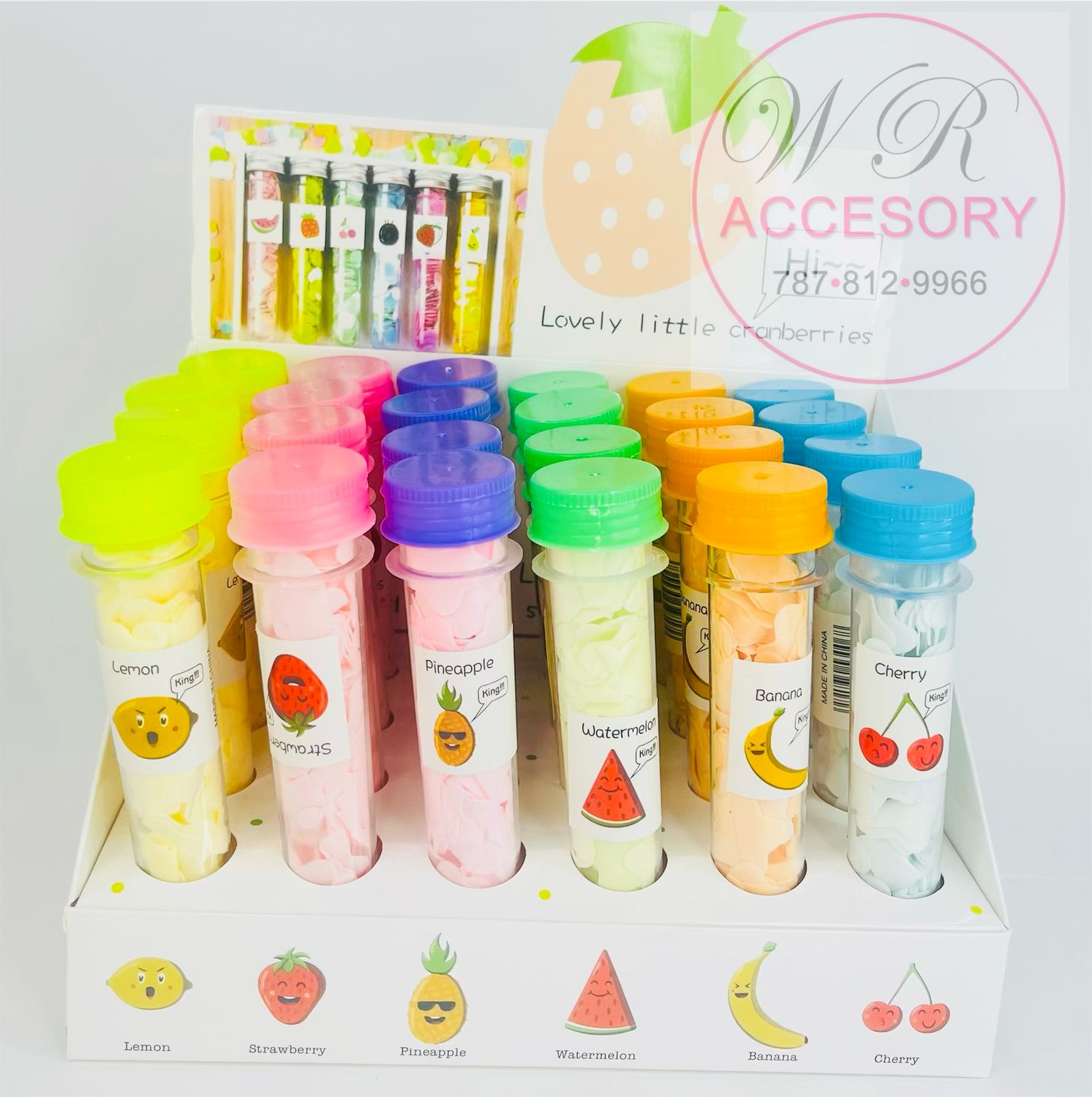 RNT-1305R fresh and fruity soap 24 pcs 