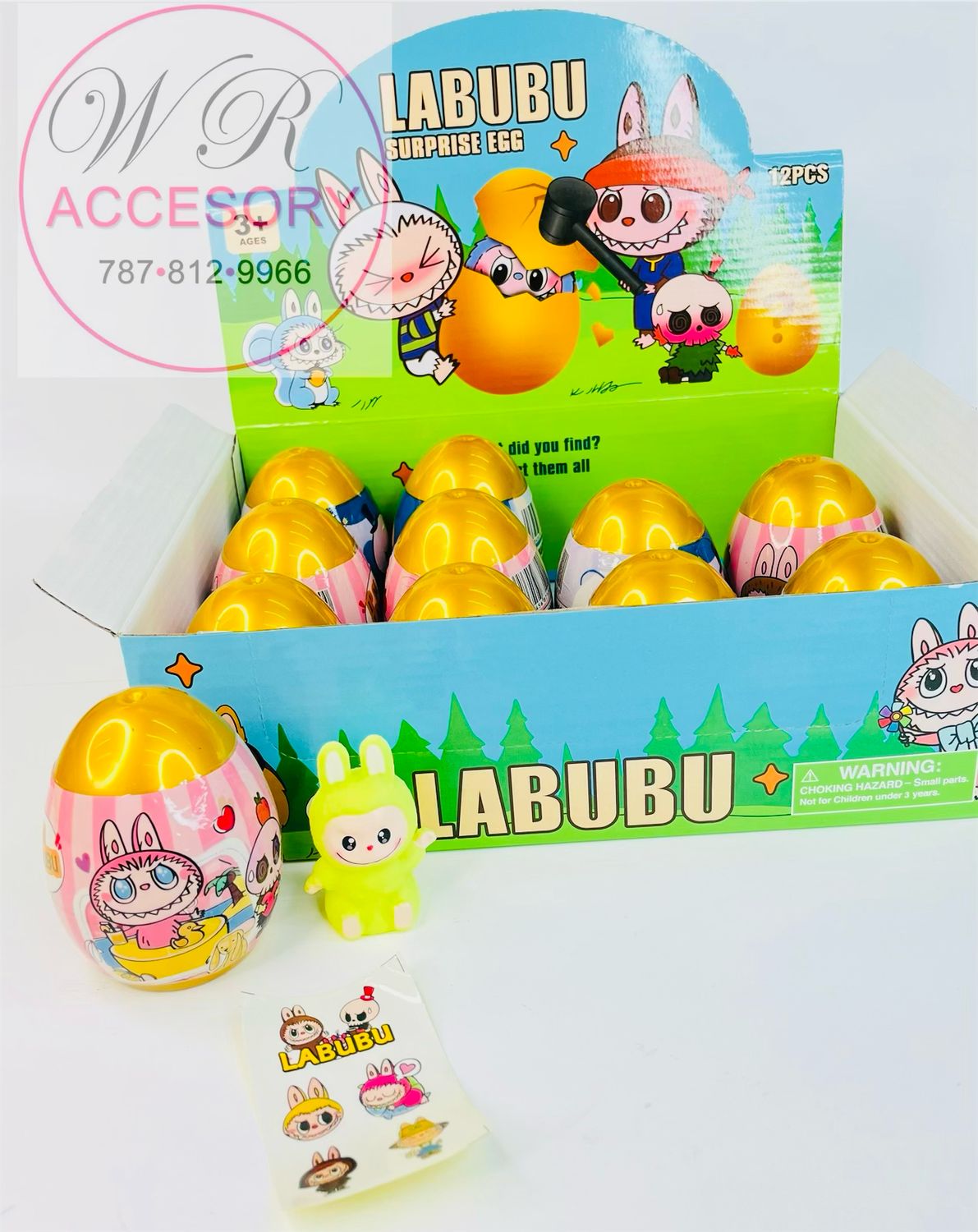 SNT-2108 huevos sorpresa la bubu 12 pcs 