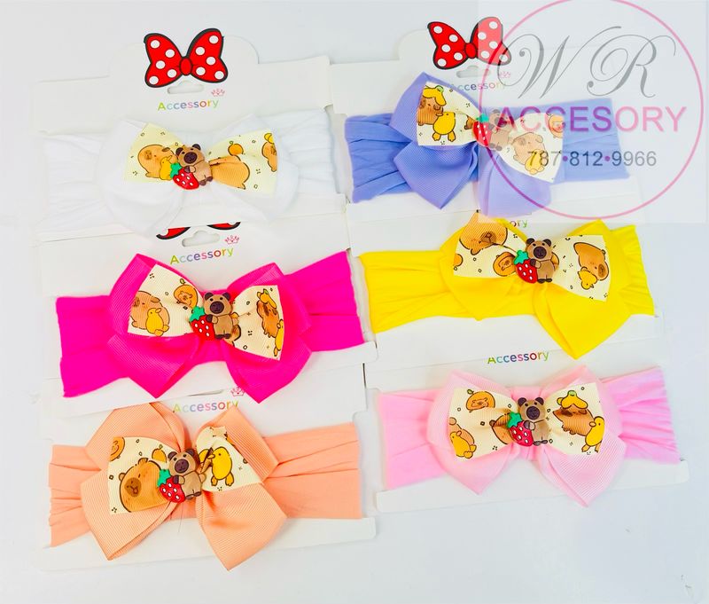 RHW-0376R bandanas de bebé capybara 