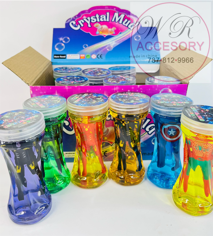 PTOY-9614 slime superhéroes 12Pcs 