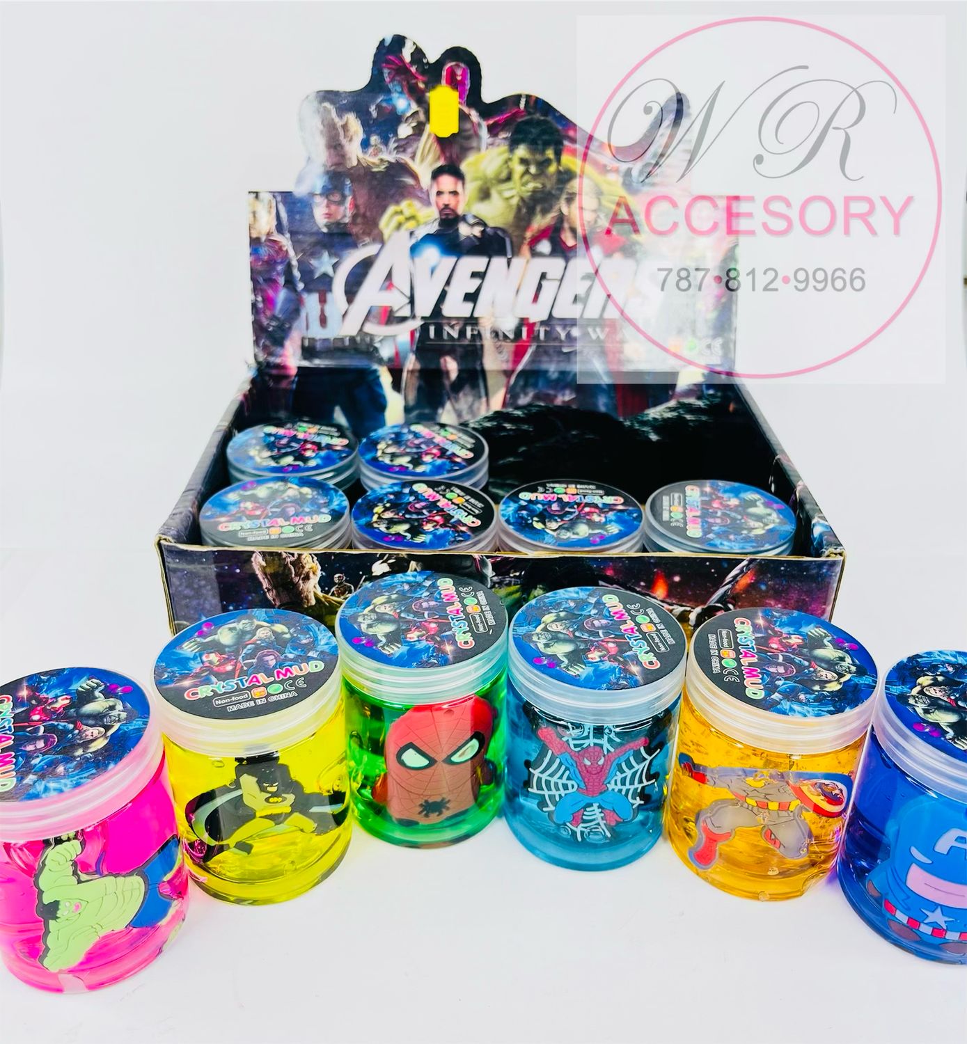 PTOY9910 slime avenger 12 pcs
