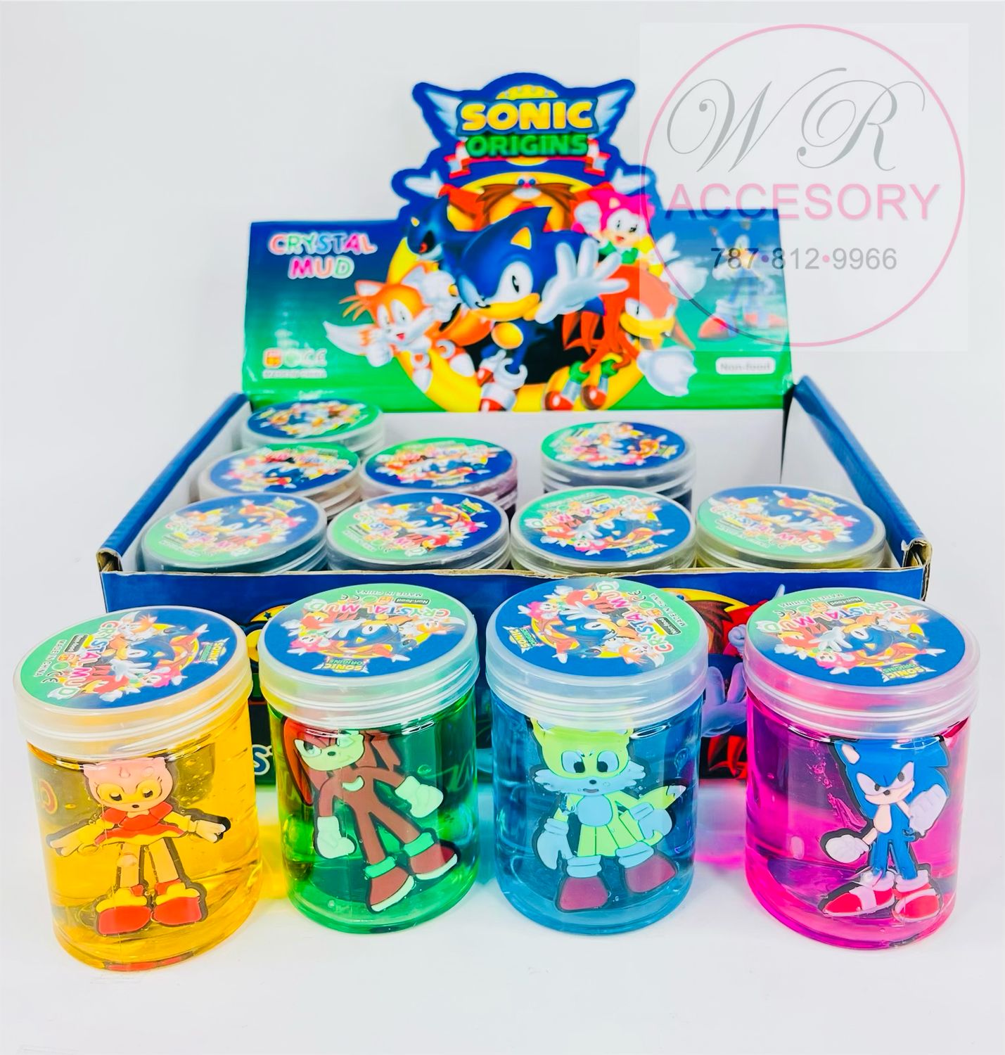 PTOY9911 slime Sonic 12 pcs 