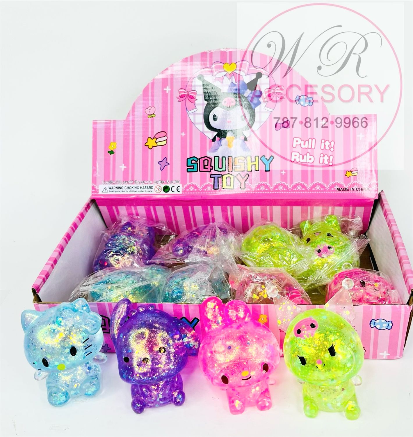 PTOY9893 squishy toy 12PCs 