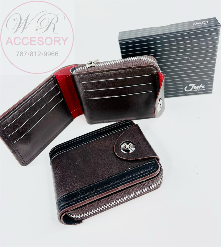 W-101 Brown Wallet de caballero 