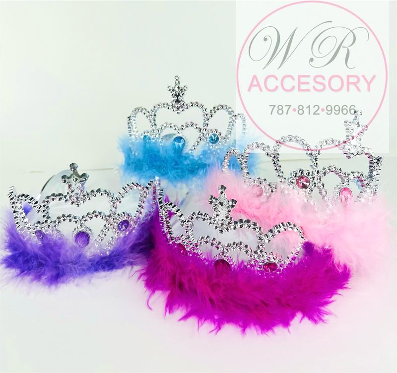 HL-1853 coronas de niñas 12 pcs 