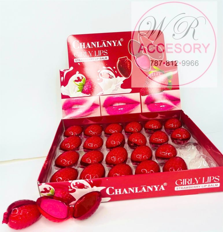 KNV-9208 2 in 1 Lip Balm 24 pcs 