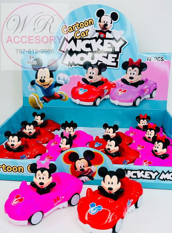 SNT-2245 Car Mickey mouse 12 Pcs 
