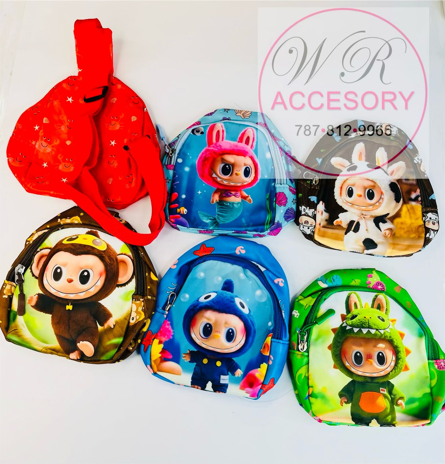 Mochilas de niños la bubu 6 pcs 